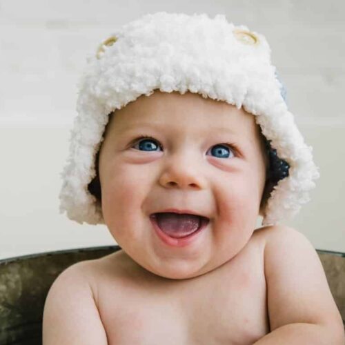 Baby Blue Bomber Hat